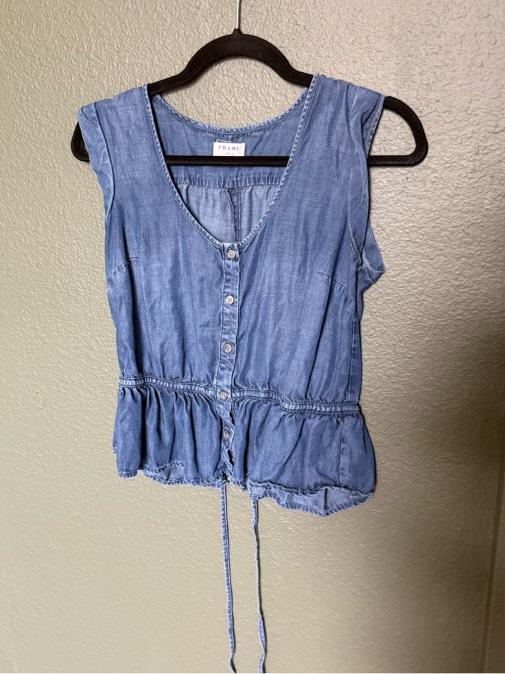 FRAME James Denim Tank | XS